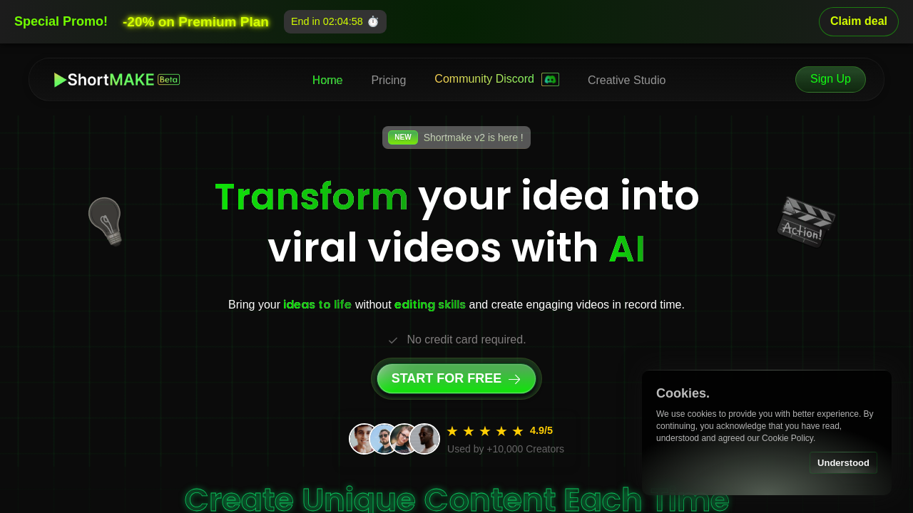 ShortMake screenshot