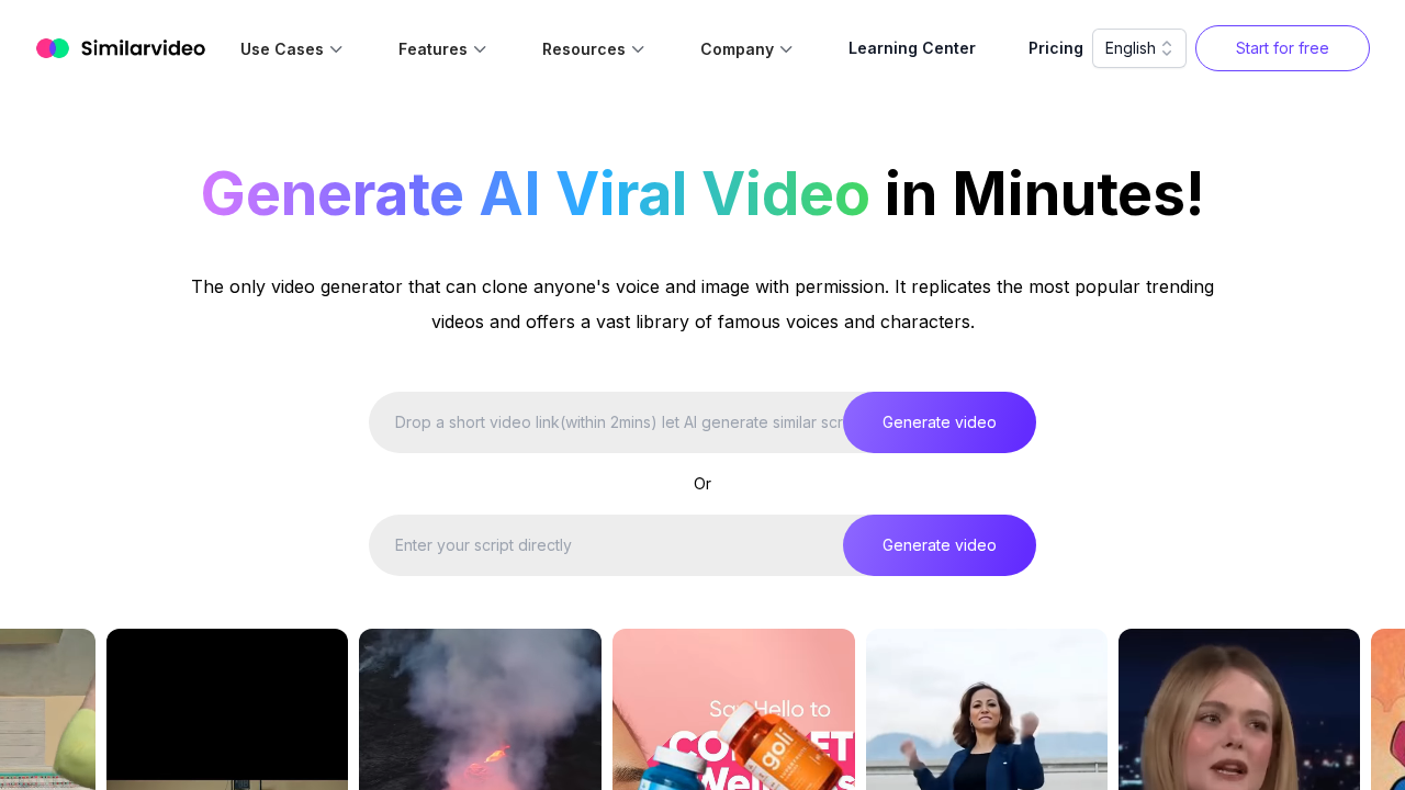 Similarvideo screenshot