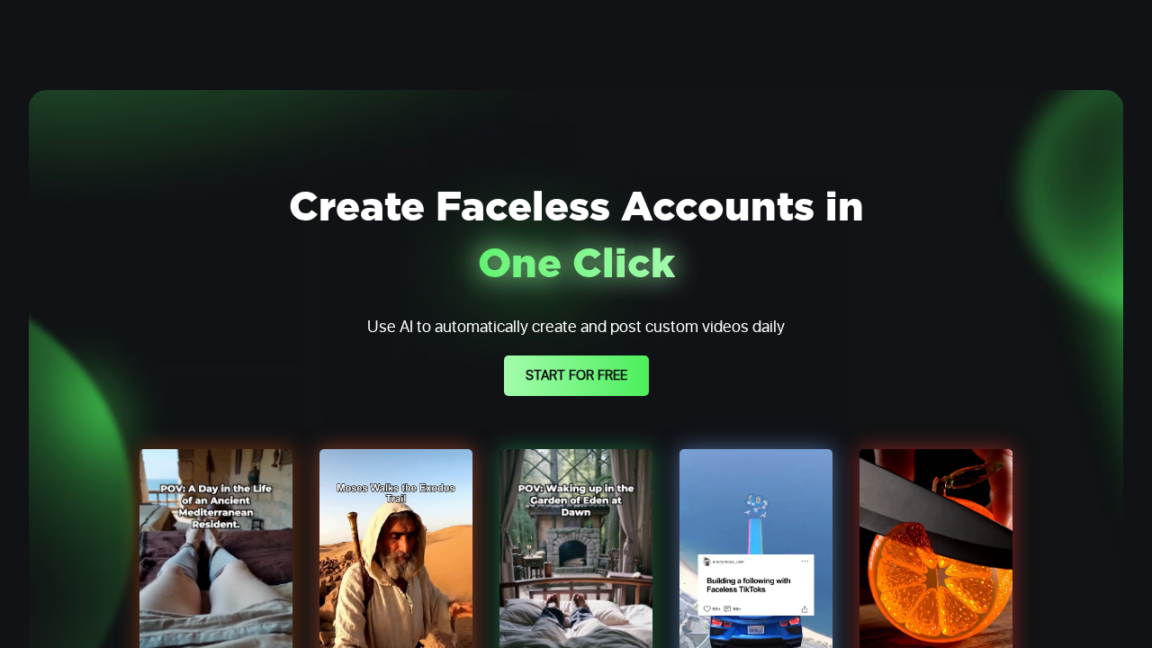 Faceless Video screenshot