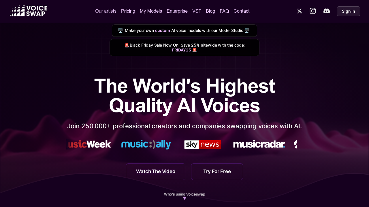 voice-swap.ai screenshot