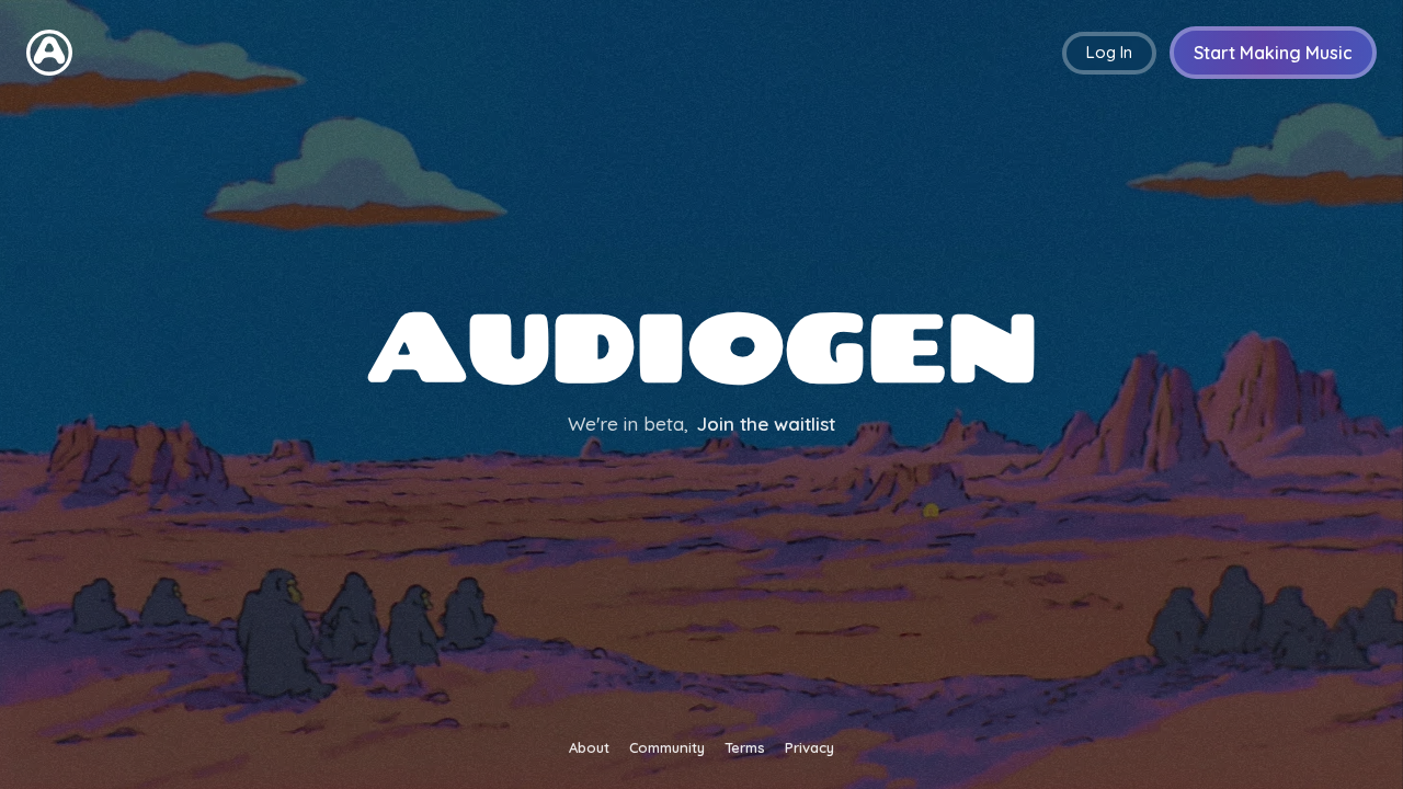 Audiogen screenshot