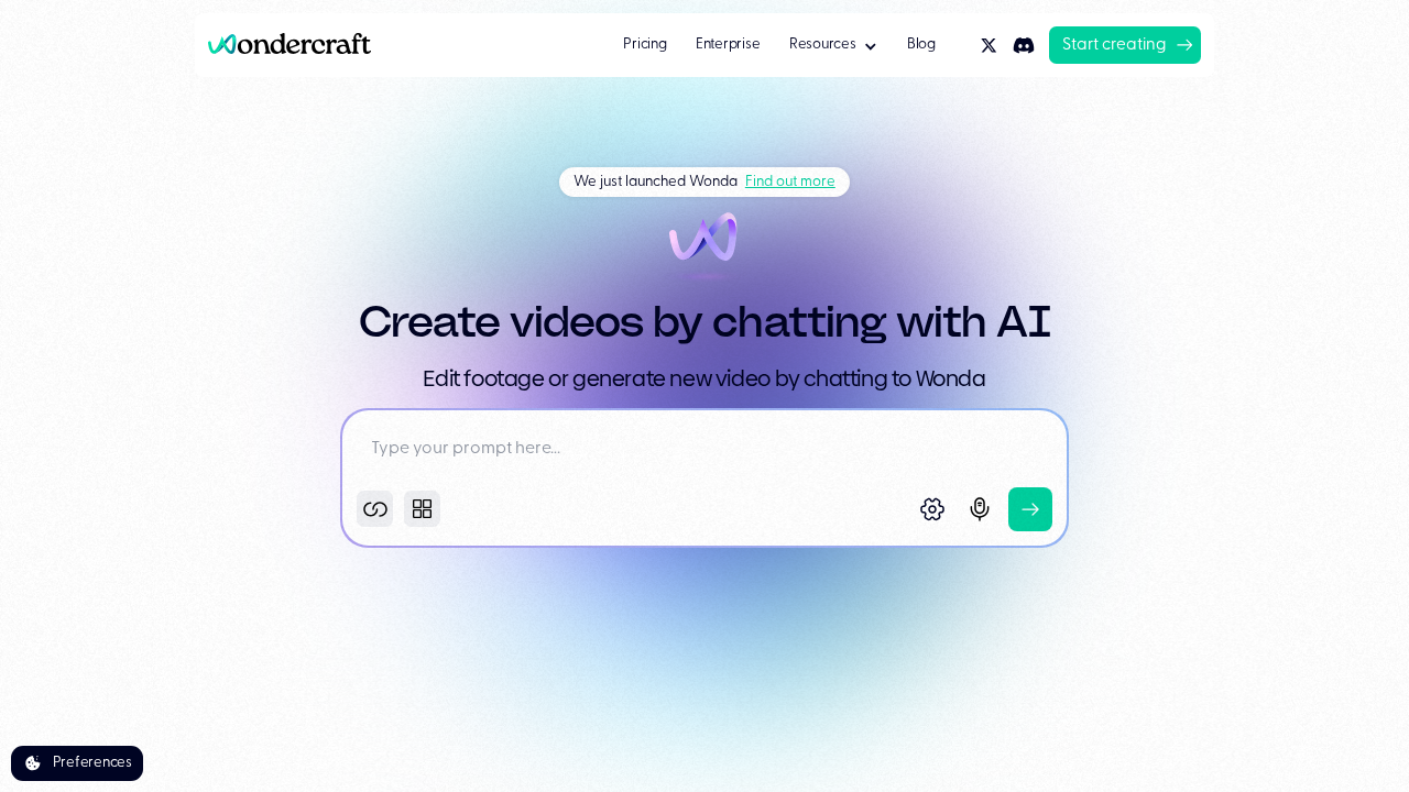 Wondercraft screenshot