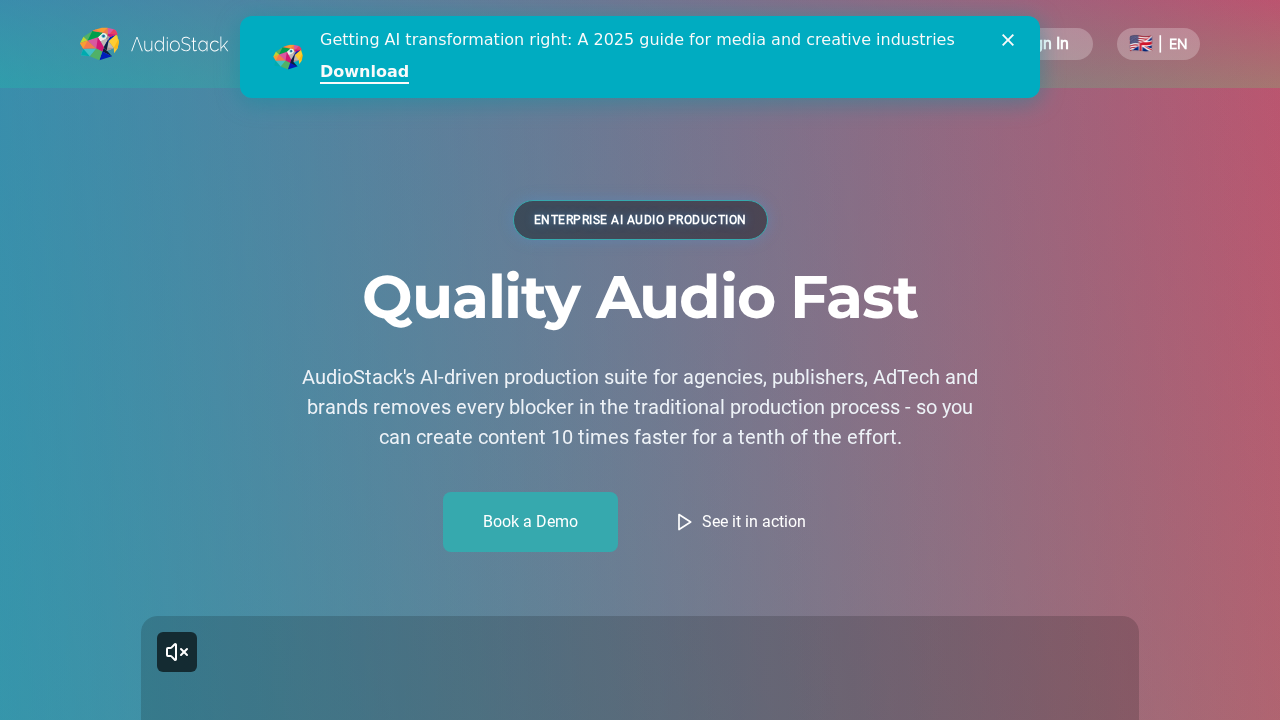 AudioStack screenshot