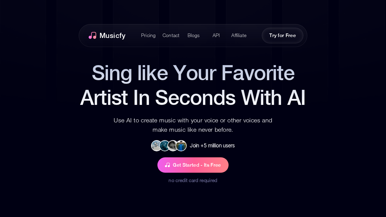 musicfy.lol screenshot