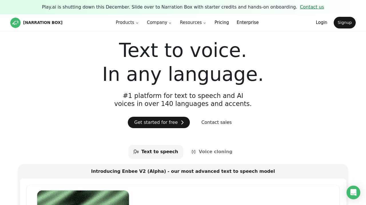 NarrationBox screenshot