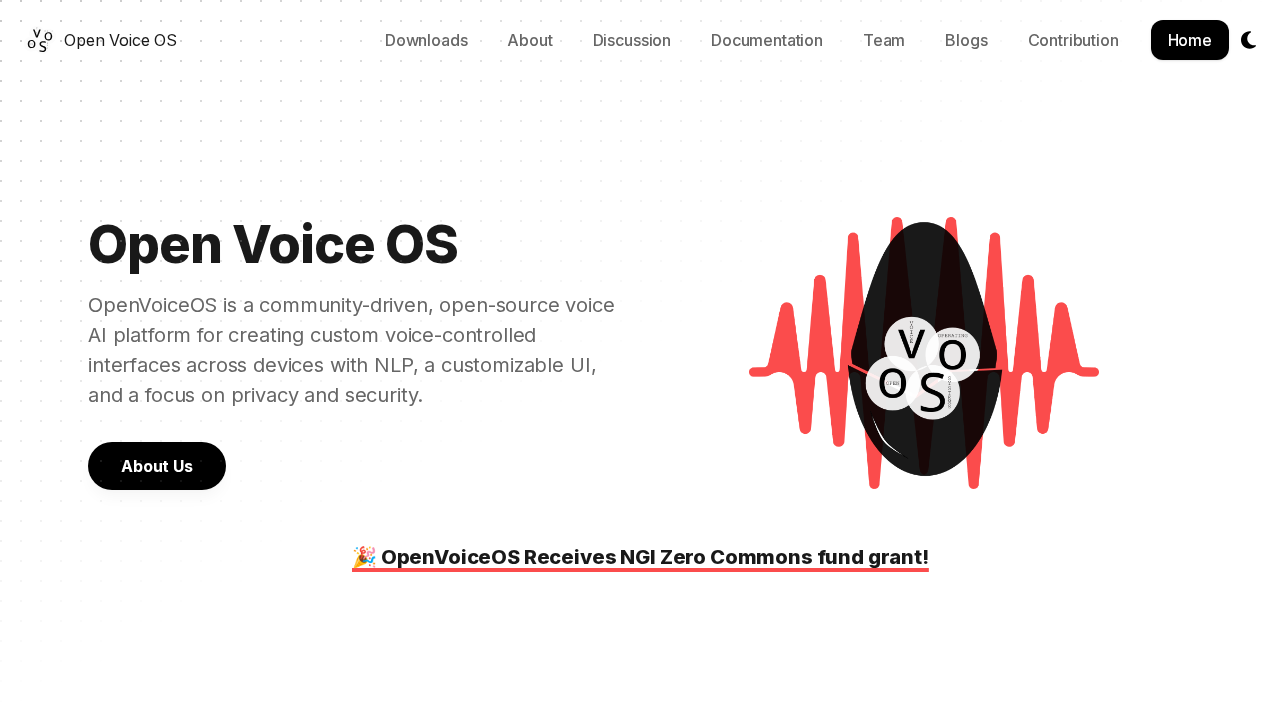 OpenVoiceOS screenshot