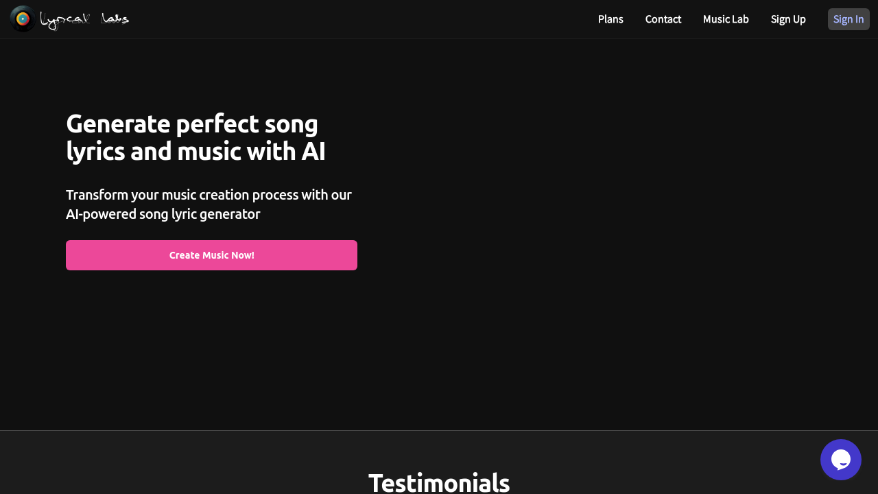 Lyrical Labs screenshot