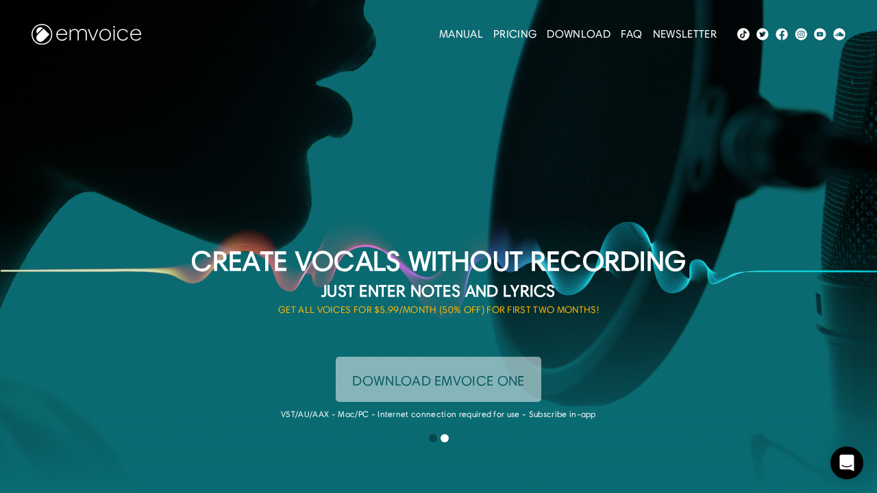 Emvoice screenshot