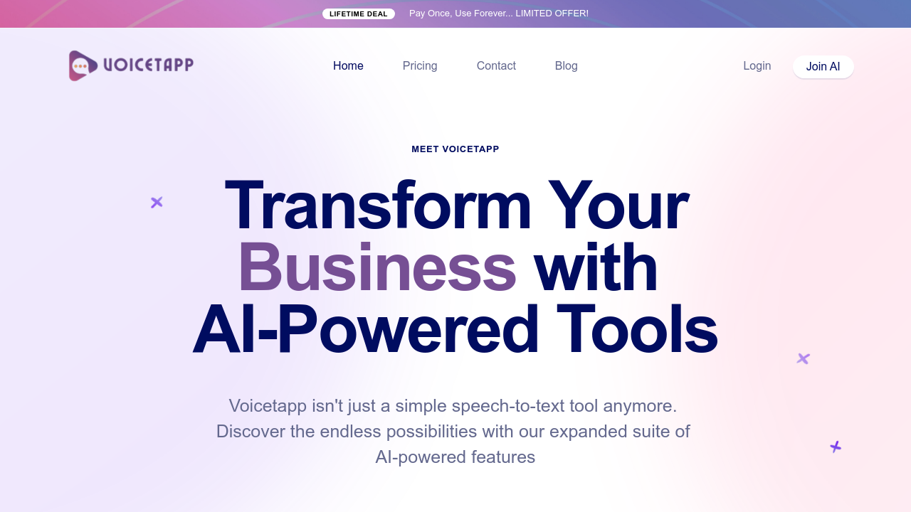 Voicetapp screenshot