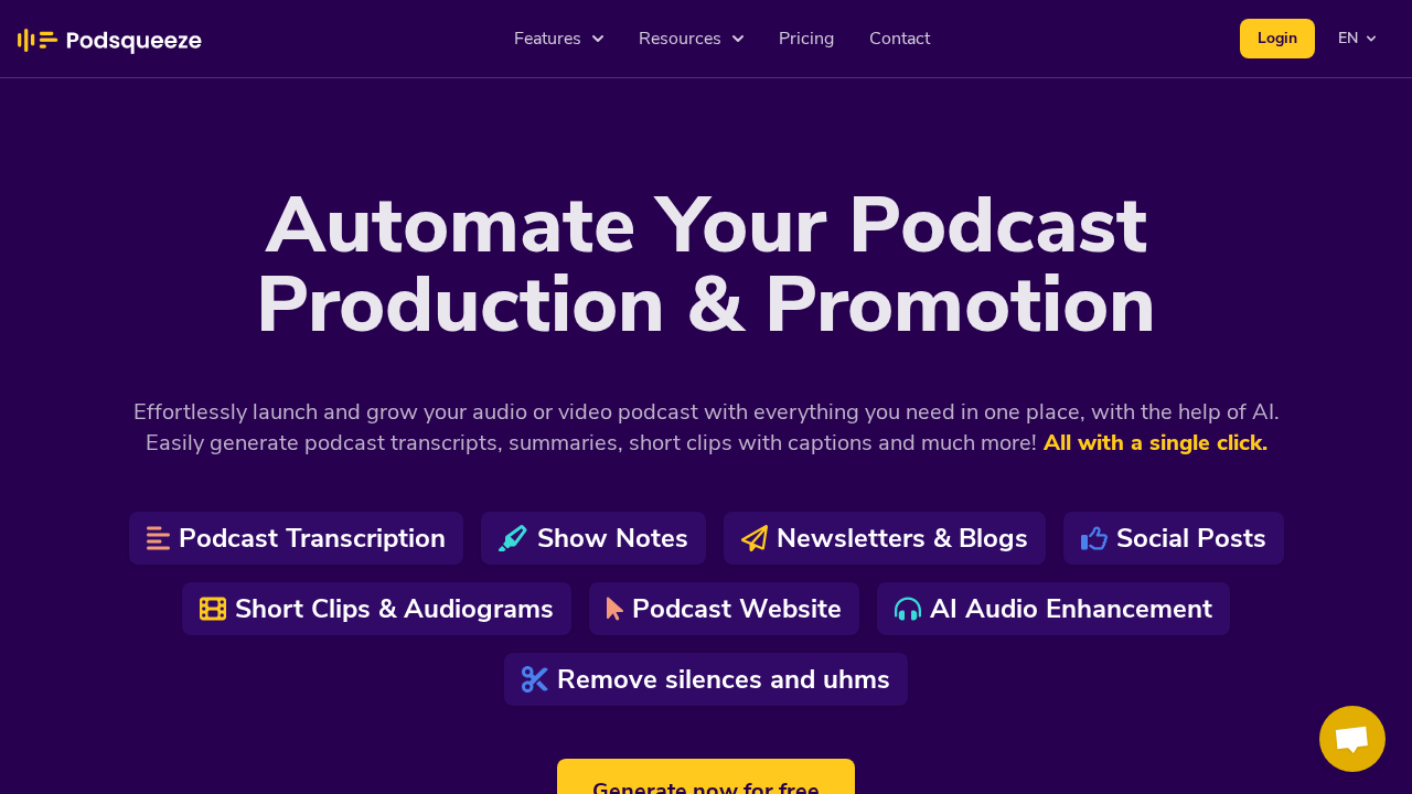 Podsqueeze screenshot