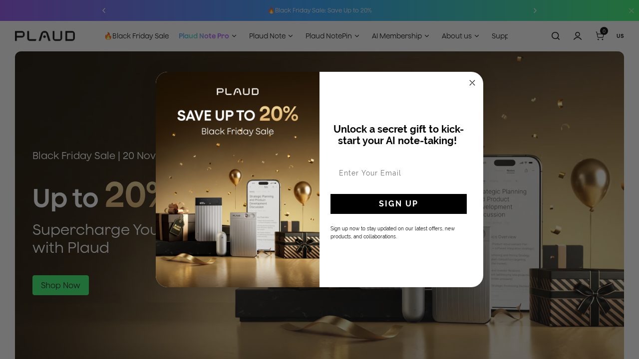 PLAUD NOTE screenshot