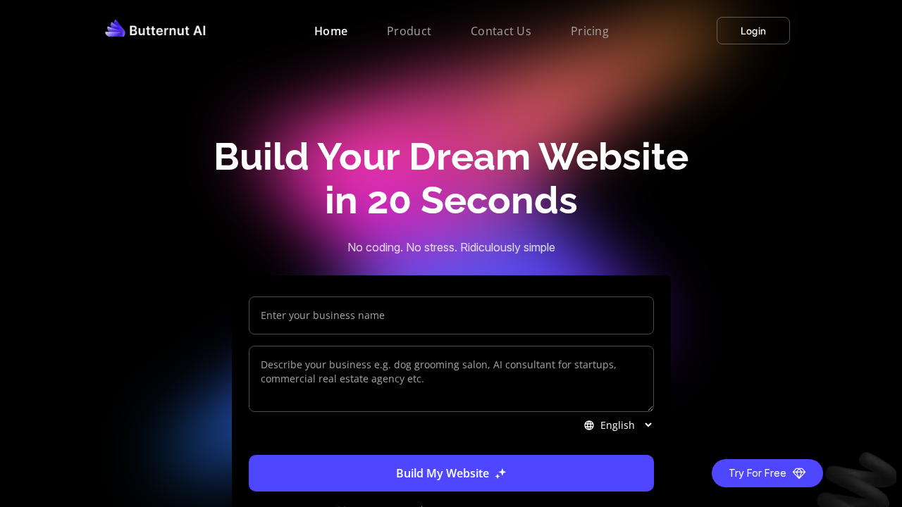 Butternut screenshot