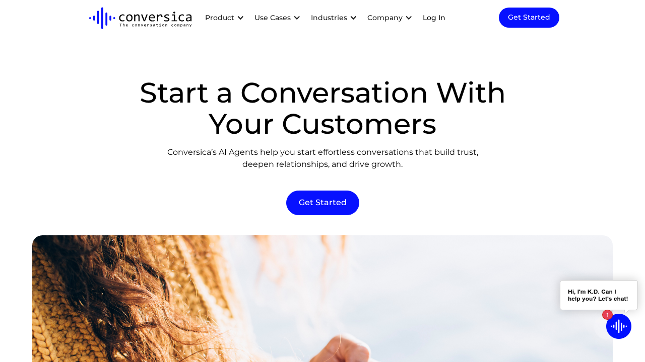 Conversica screenshot