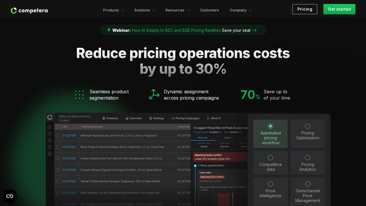 Competera screenshot