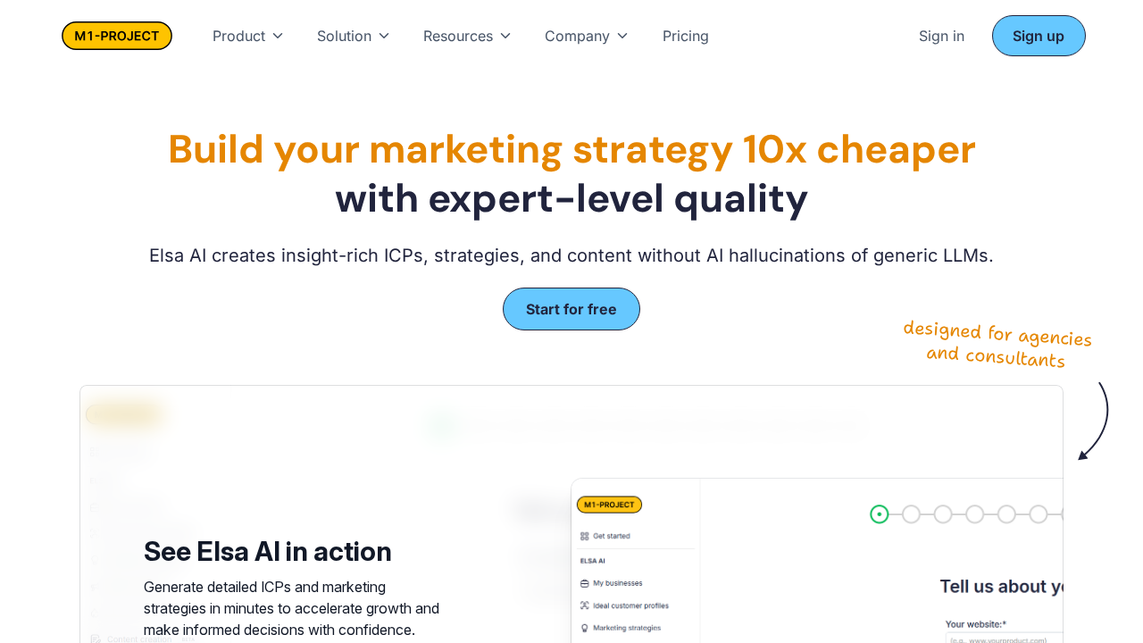 M1-Project screenshot