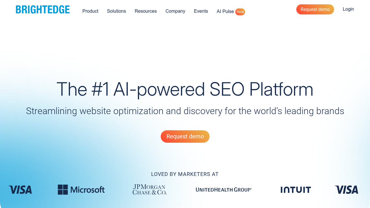 BrightEdge screenshot