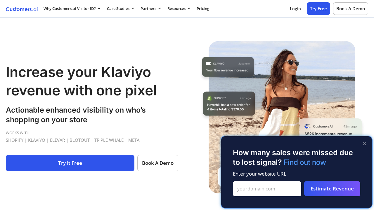 Customers.ai screenshot