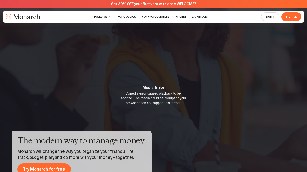 Monarch Money screenshot