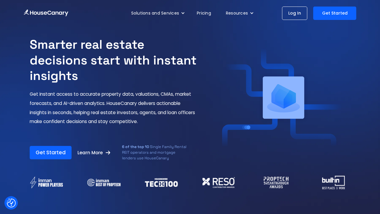 HouseCanary screenshot