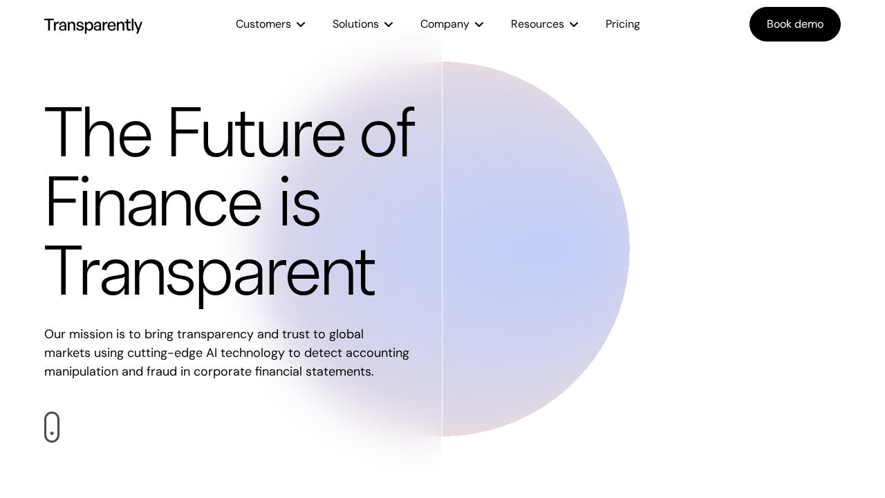 Transparently.AI screenshot