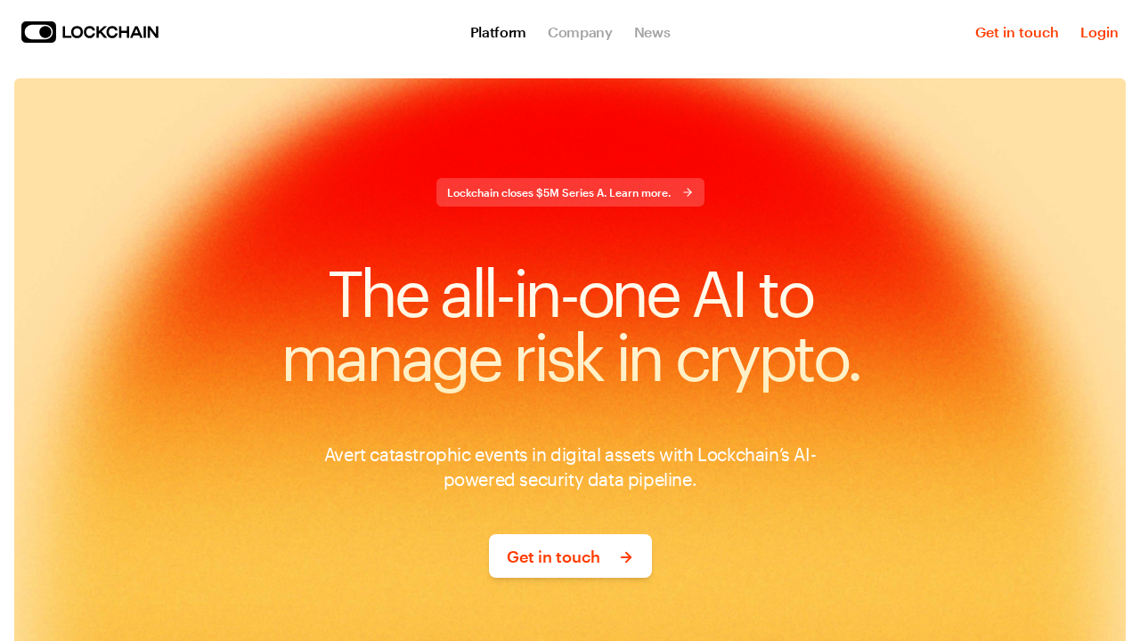 Lockchain.ai screenshot