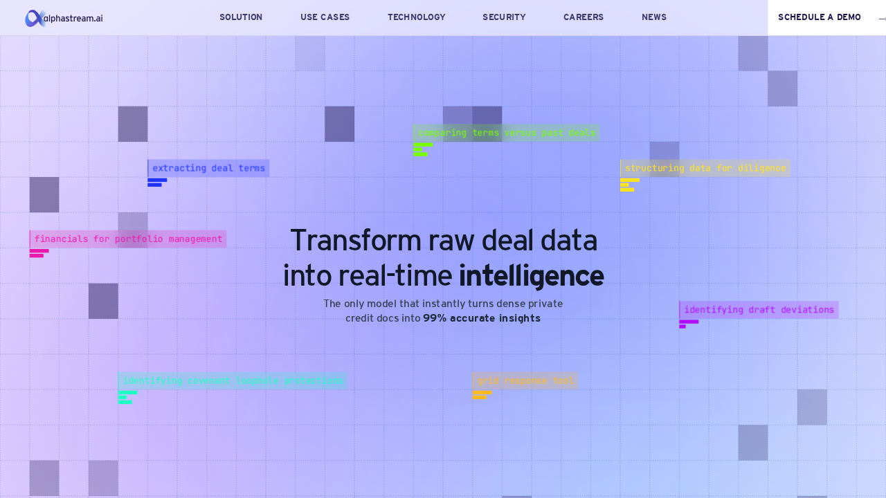 Alphastream screenshot