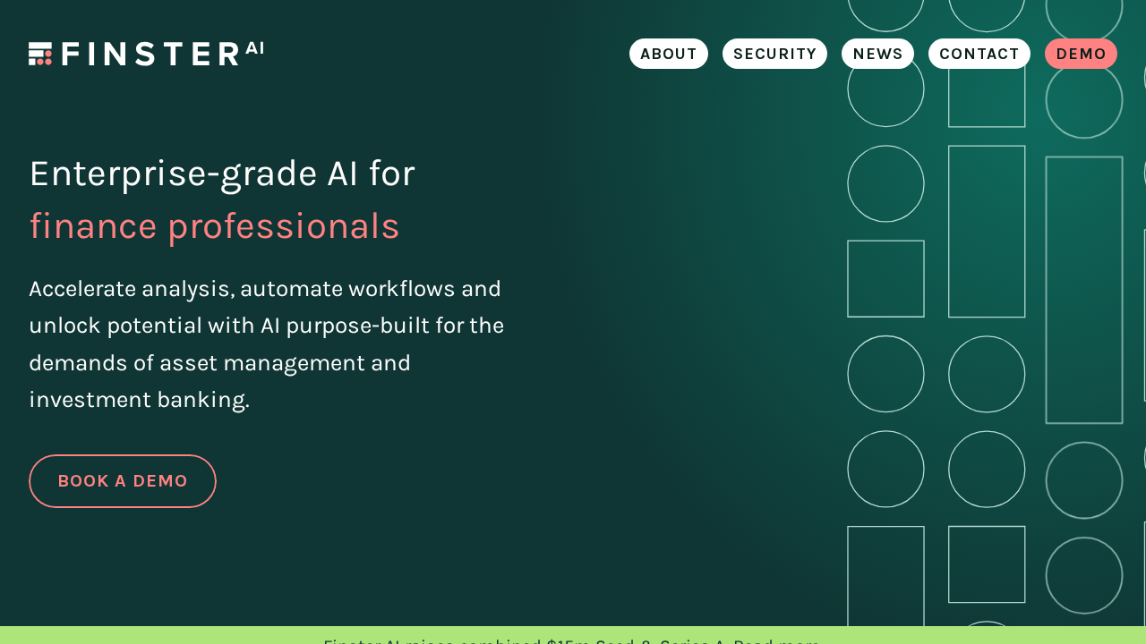 Finster AI screenshot