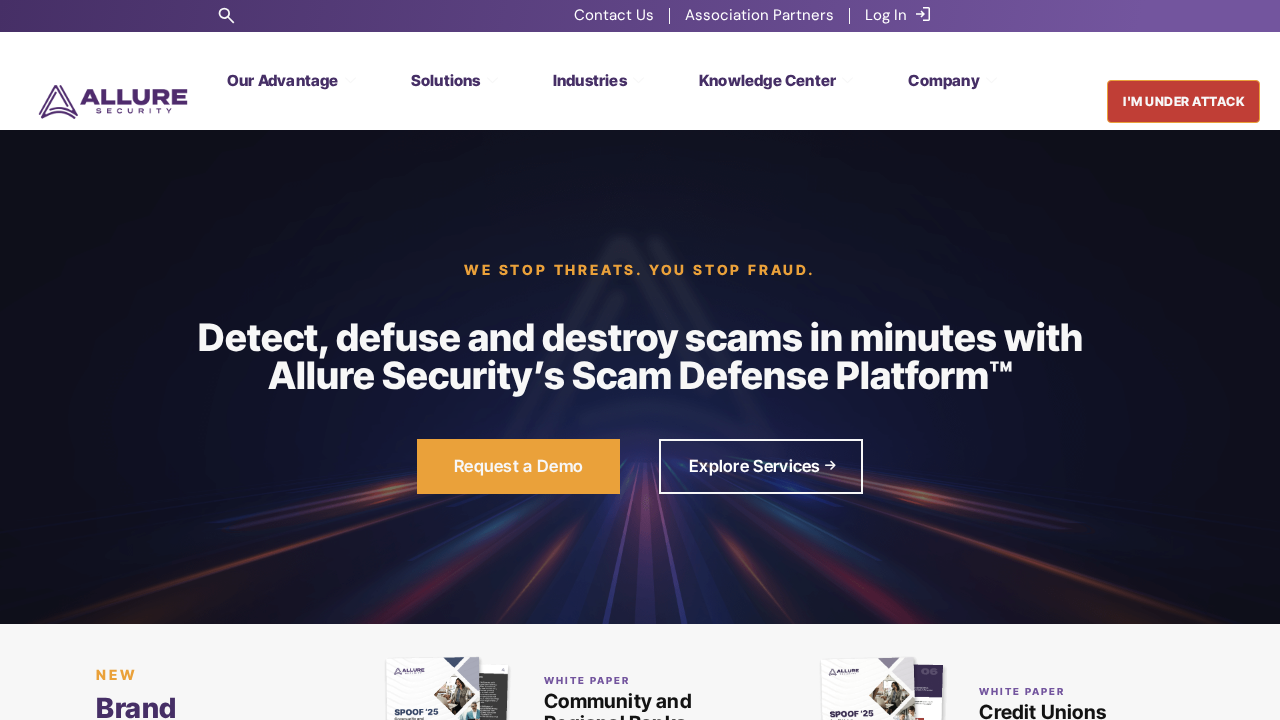 Allure Security Technology screenshot