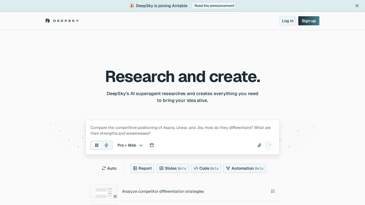 Gradient AI screenshot