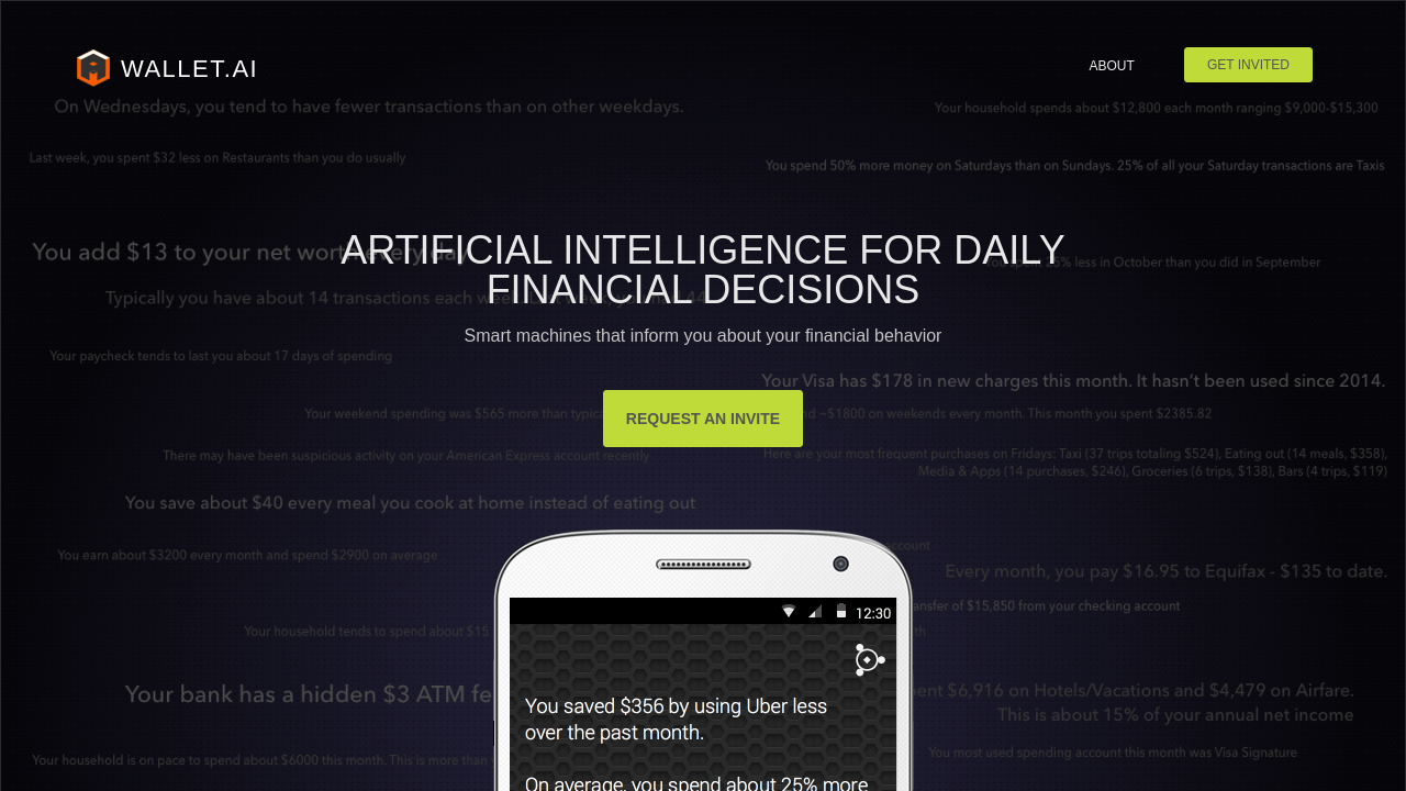 Wallet.AI screenshot