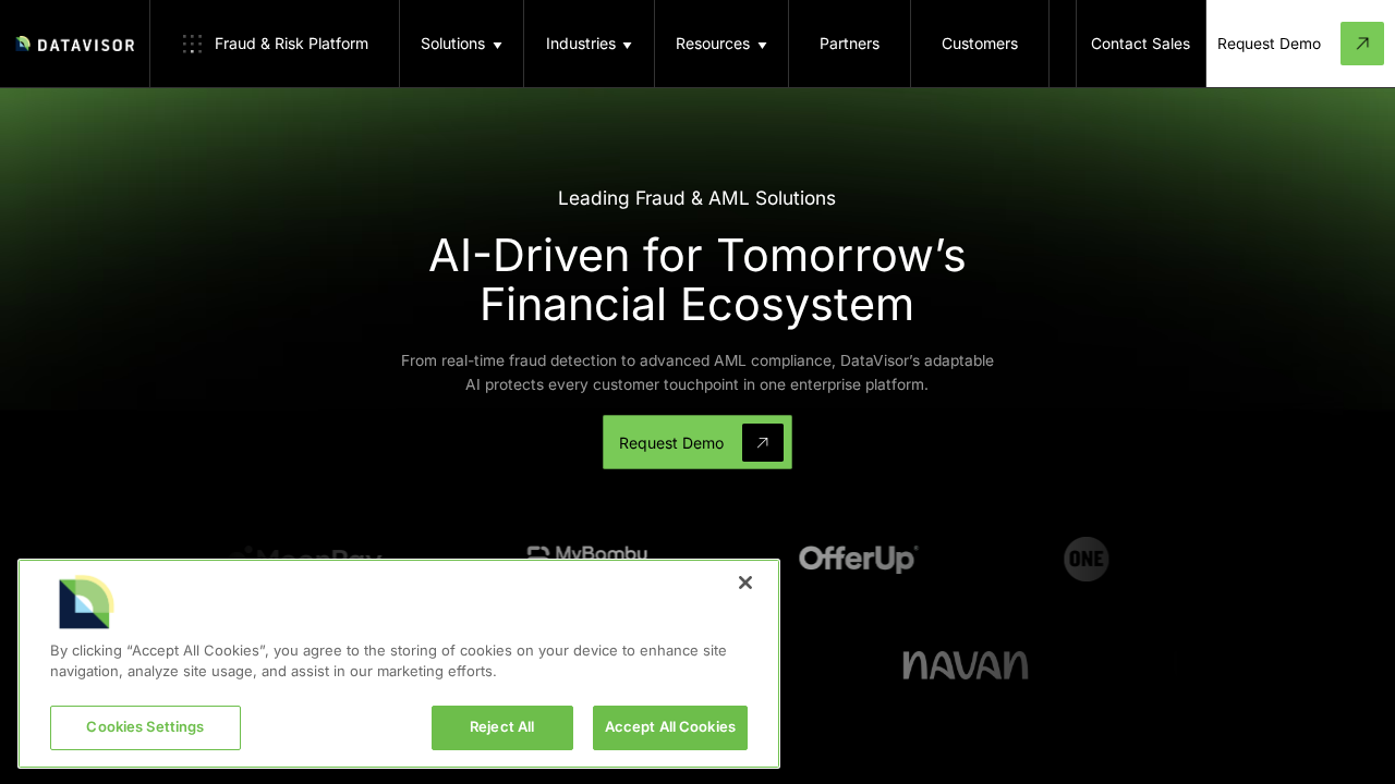 DataVisor screenshot