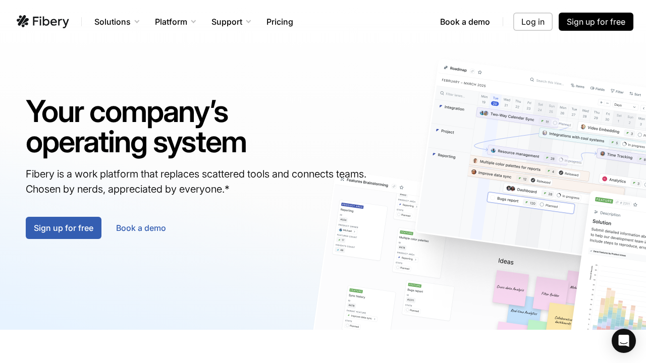 Fibery Ai screenshot