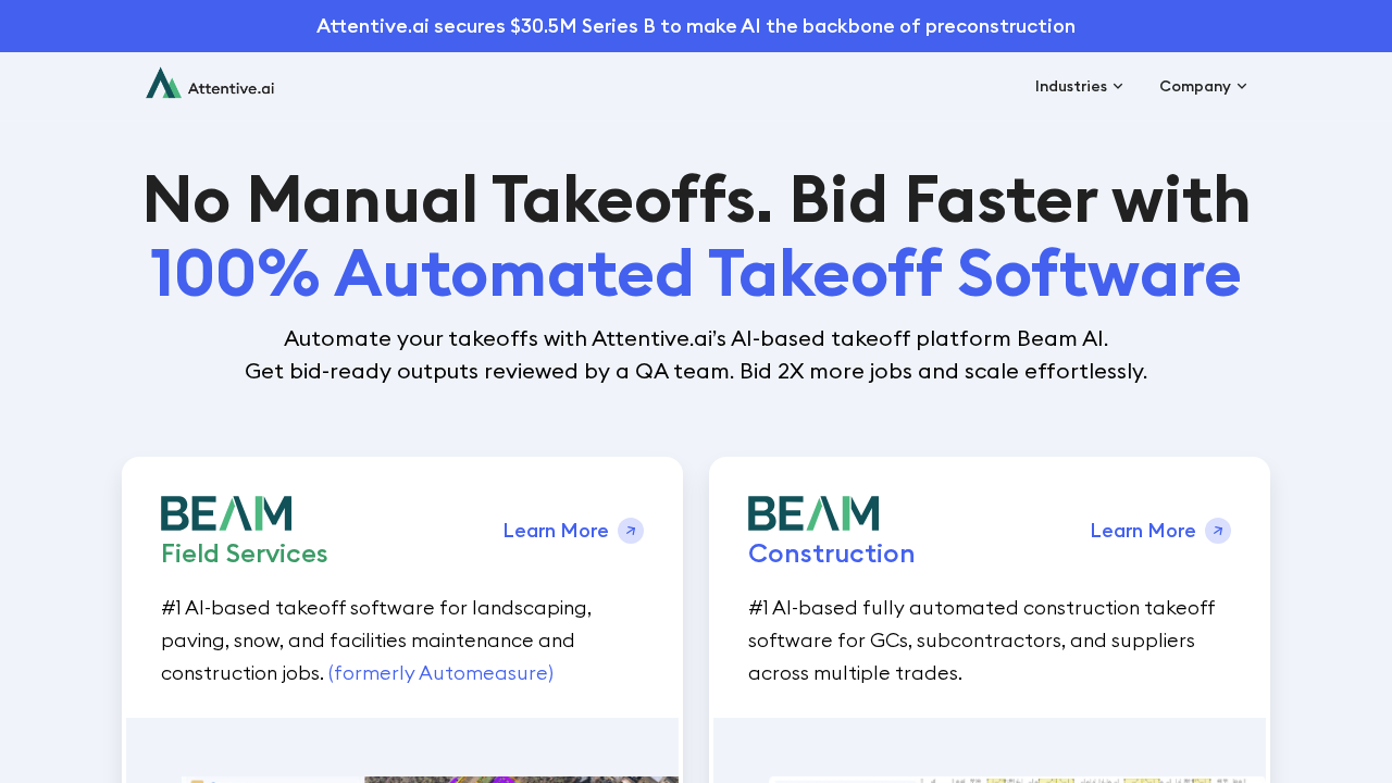 Attentive screenshot