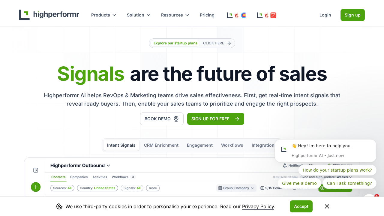Highperformr.ai screenshot