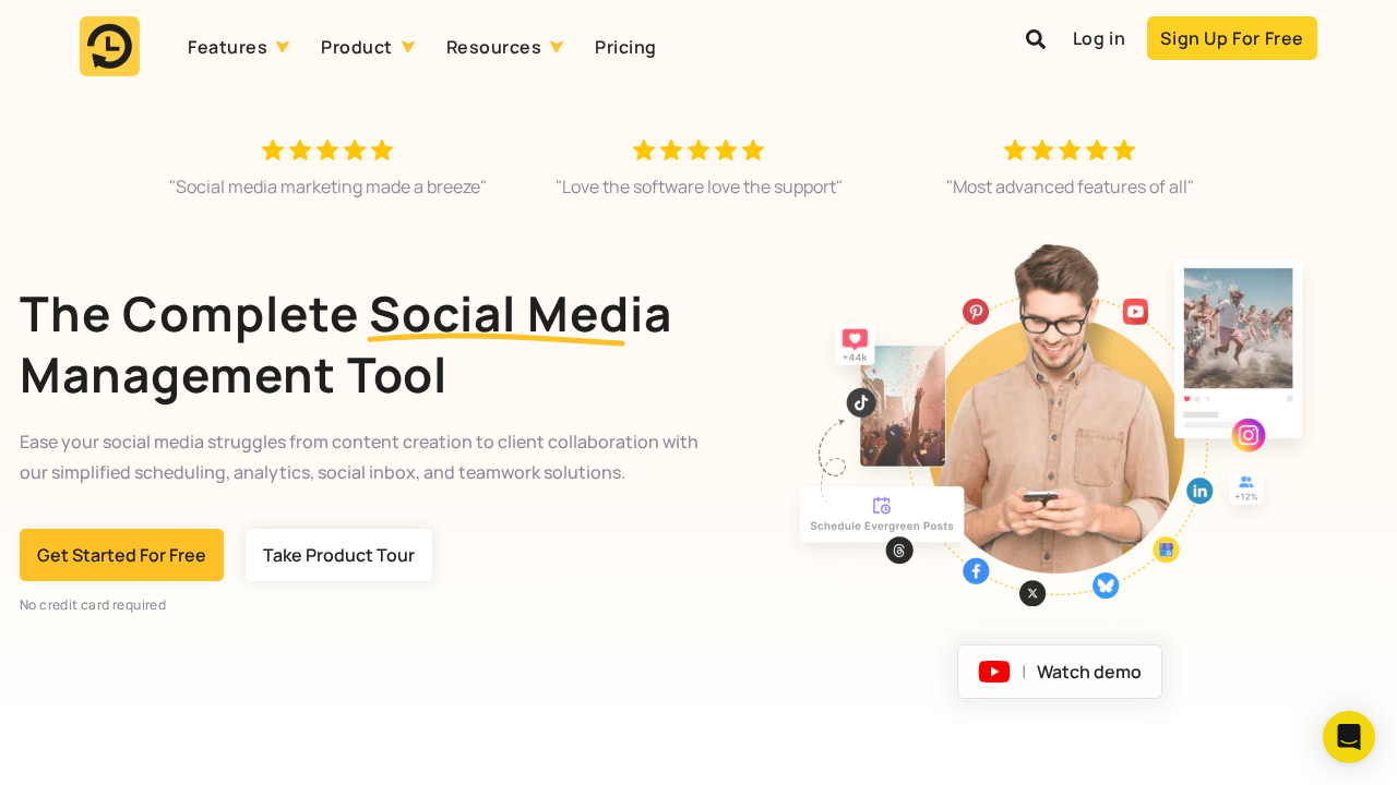 RecurPost screenshot