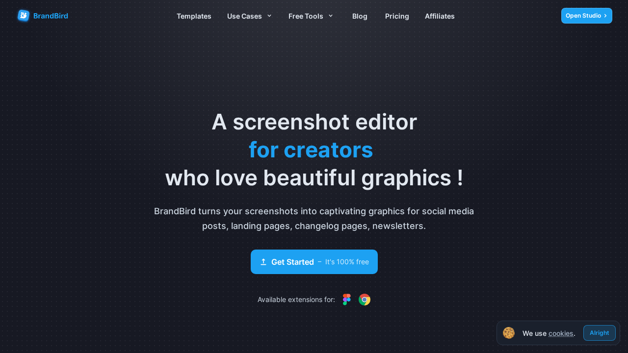 Brandbird screenshot