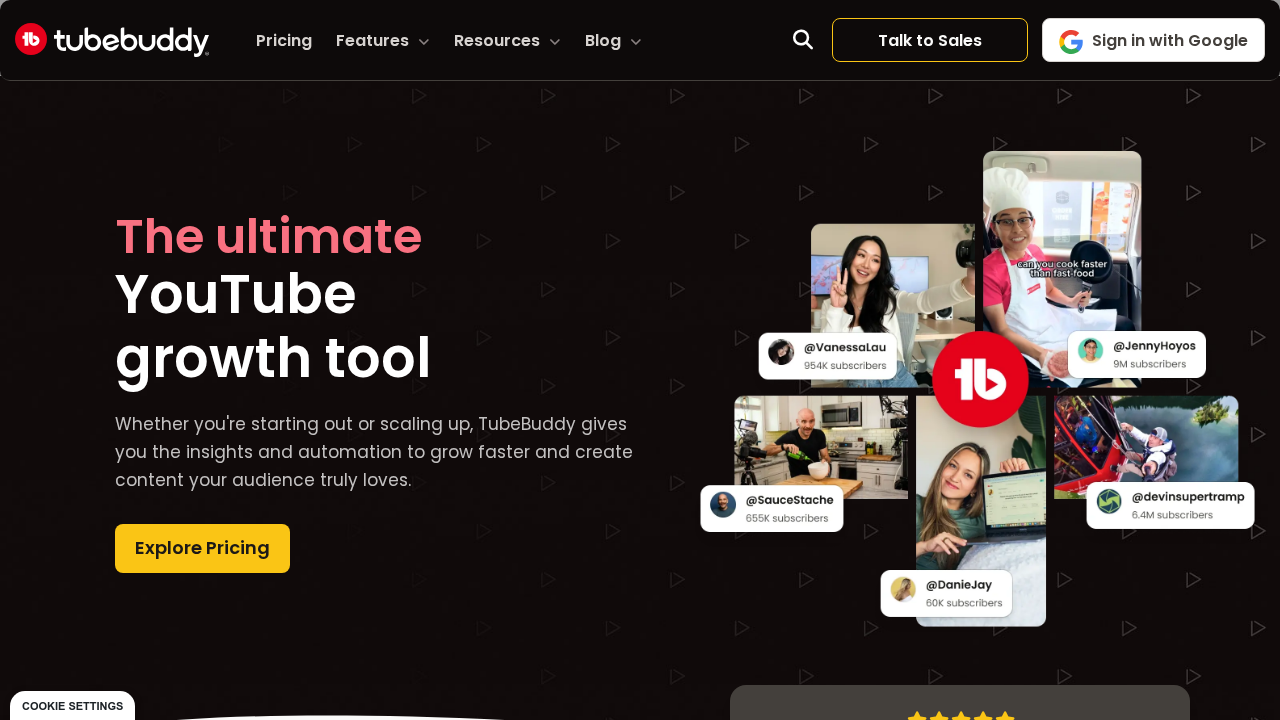 TubeBuddy screenshot