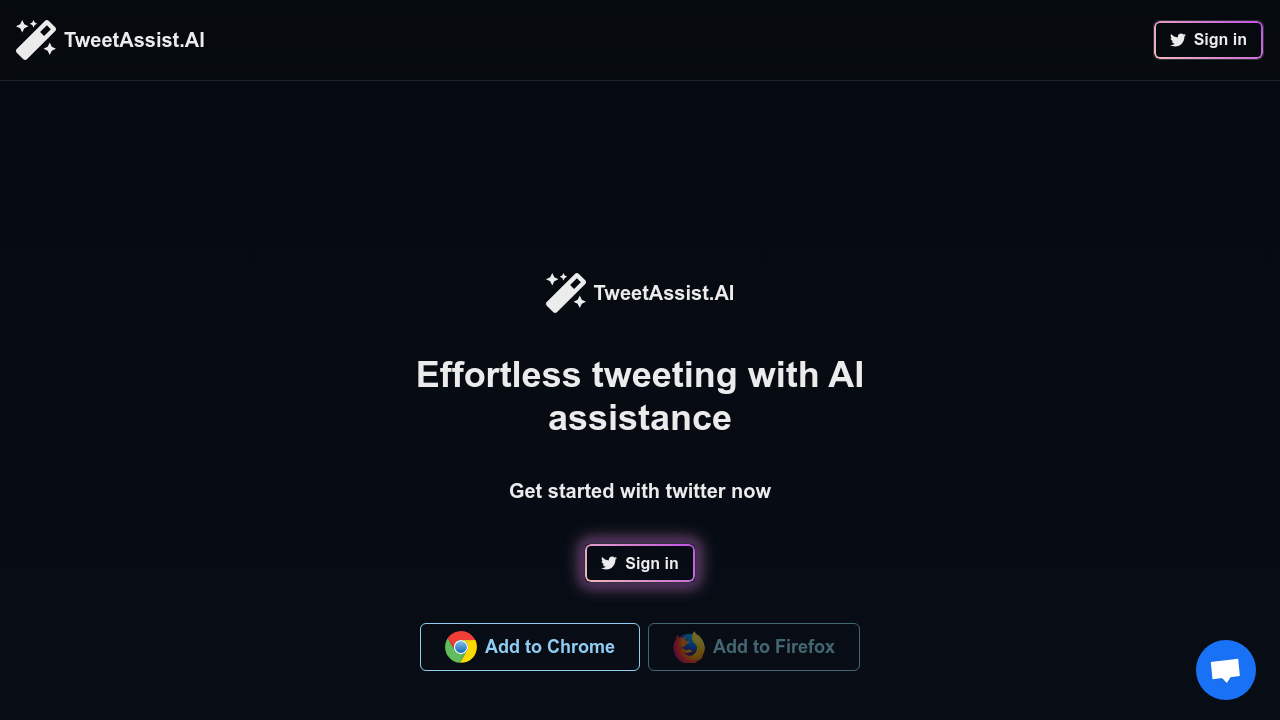 TweetAssist screenshot