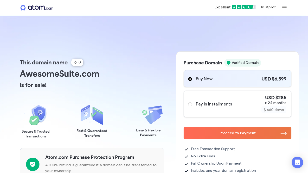 Awesome Suite screenshot