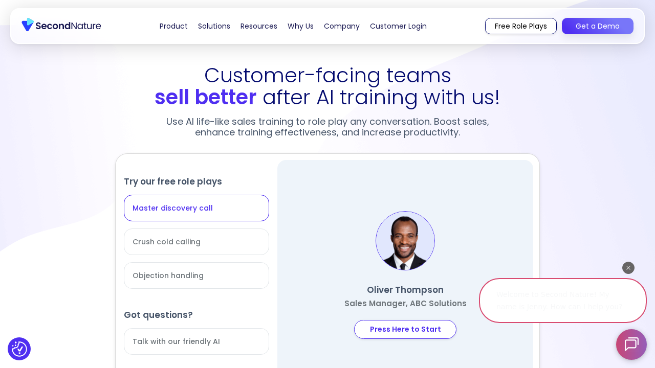 Second Nature AI screenshot