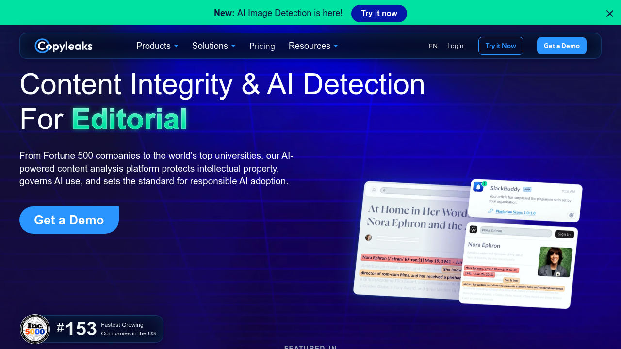 Copyleaks screenshot