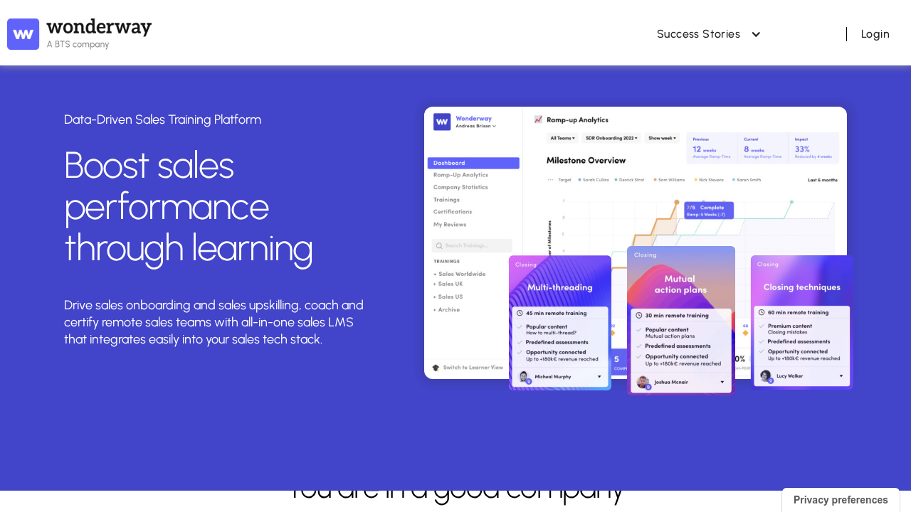 Wonderway screenshot
