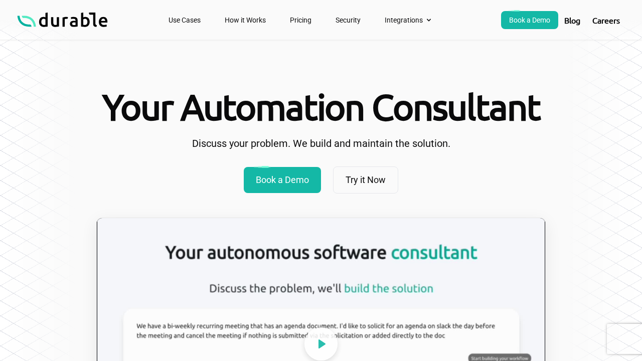 Durable AI screenshot
