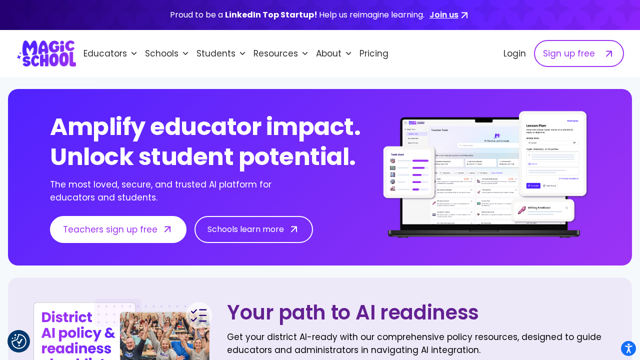 Magic School AI screenshot