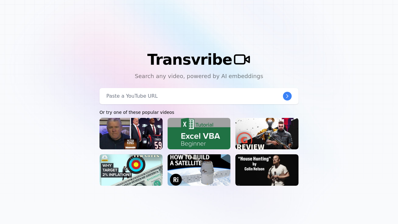Transvribe screenshot