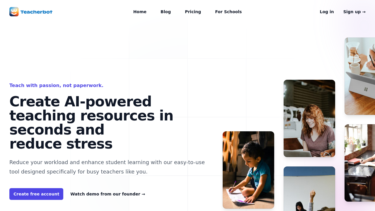 Teacherbot screenshot