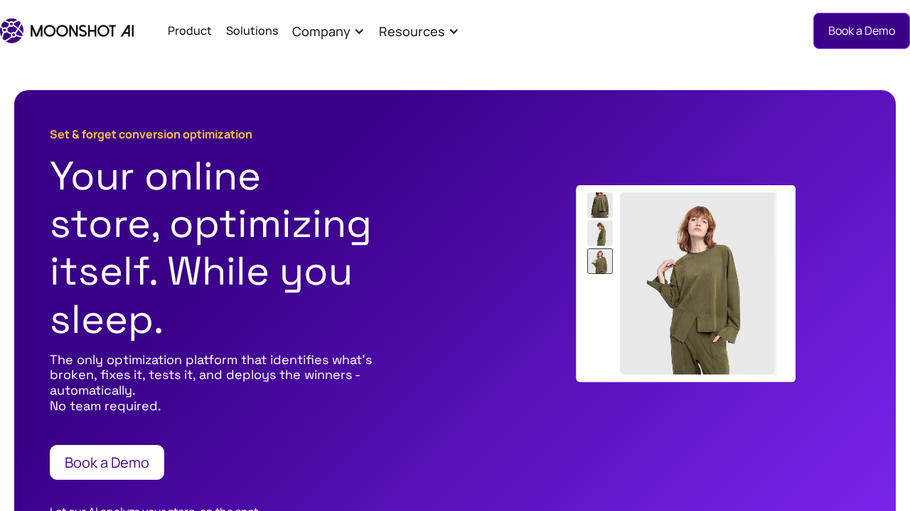 Moonshot AI screenshot