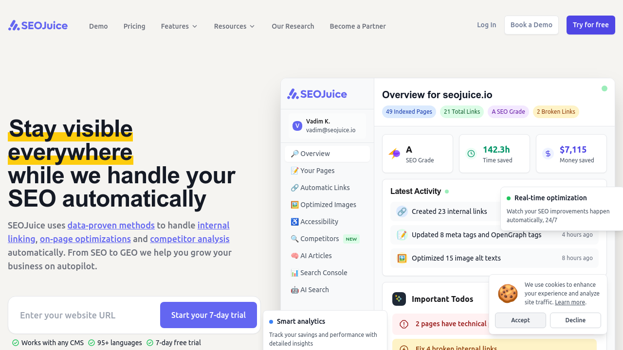 Seo Juice screenshot