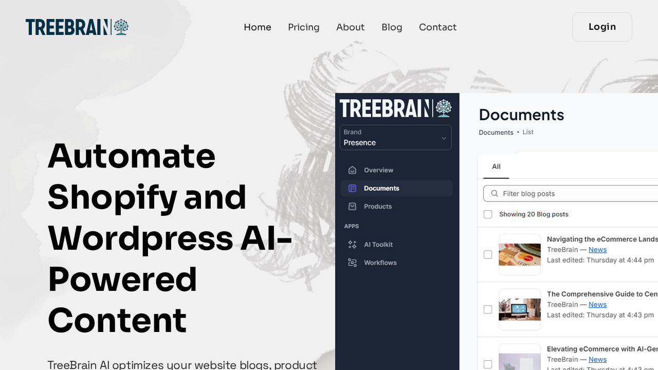 TreeBrain.ai screenshot