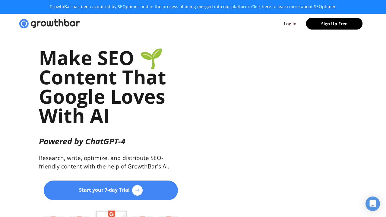 growthbar screenshot